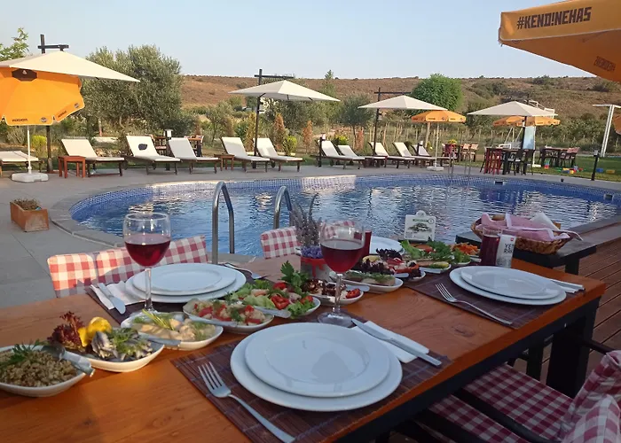 Aya Yorgi Evleri 호텔 보즈자아다